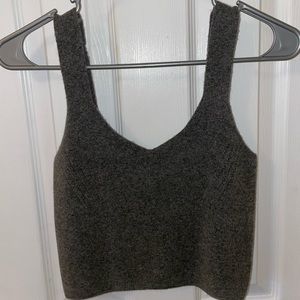 Zara Knit Crop Tank Top